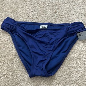 Navy blue swimsuit bottoms